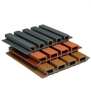 Sistema di pannelli decorativi per pareti in legno con rivestimenti migliori del pannello a parete per esterni in wpc da parete in PVC - Product Image 3