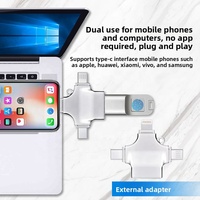 Clé USB 3.0 Type-C en métal avec cryptage par empreinte digitale 256 Go, grande capacité, double usage pour téléphone portable et ordinateur, garantie 1 an