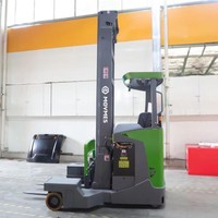 Chariot élévateur électrique à portée étendue multidirectionnel MOVMES pour entrepôts frigorifiques à allées étroites, avec batterie lithium-ion et déplaceur latéral hydraulique