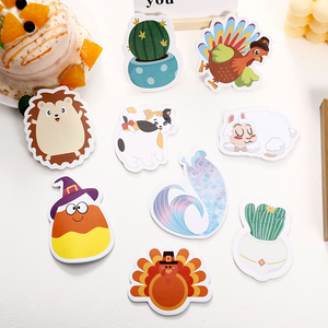 Blocchetti Adesivi Personalizzati per Scuola e <span class=keywords><strong>Ufficio</strong></span>, Forme Personalizzate, Set di Memo Pad Cartoon - Product Image 4