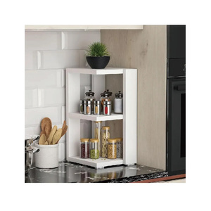 Étagère à épices moderne à 2 niveaux pour cuisine : Organisateur de comptoir - Product Image 1