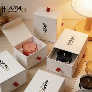 Caja de regalo con cajones de color y tamaño personalizados, reciclable, de Huamao, para productos de aromaterapia, aceites esenciales, velas y sets de regalo de fragancias para el hogar. - Product Image 3