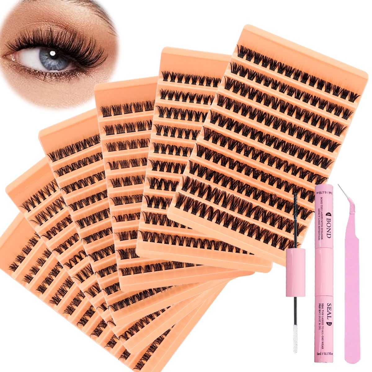 Ensemble de pinces à colle pour planche à laver orange