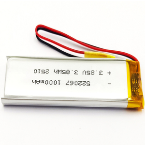Batería de Polímero de 1000 mAh y 3.85 V, 522067, para Escáner, Lápiz Traductor, Telémetro, 500 Ciclos - Product Image 3