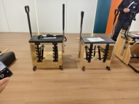 Chaise de Pilates Wunda de haute qualité pour studio et usage personnel avec pédale séparée pour une stabilité accrue