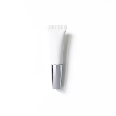 Tubo blanco 5G + tapa de circunferencia de plata