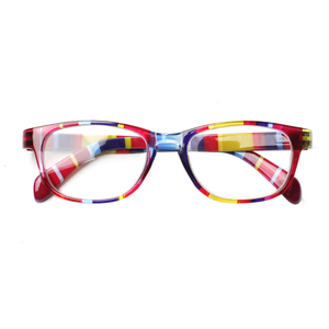 Lunettes de lecture colorées pour femmes, fabriquées sur mesure, bon marché, de haute qualité, en PC, dernières tendances, anti-lumière bleue, anti-reflets, <span class=keywords><strong>verres</strong></span> transparents - Product Image 5