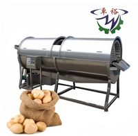 Industriële aardappel-wortel trommelwasmachine prijs aardappelwasser trommelreinigingsmachine