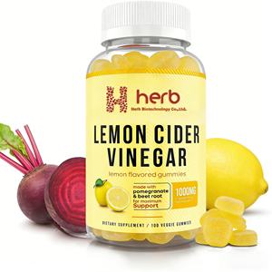 Gomitas de Vinagre de Sidra de Manzana Orgánico Oem con Vitaminas y Sabores Naturales de Frutas para la Pérdida de Peso en Adultos - Product Image 1