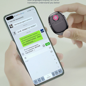 T2 Mobil Phone App Connect Ring <strong>Car</strong> Bracket Smart Language Typing Smart Mini <strong>Translator</strong> - Product Image 2