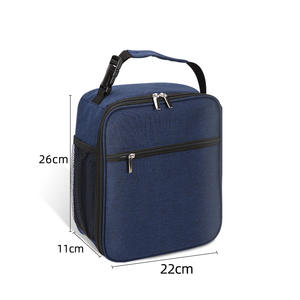 Small Simple School Office Travel Usage <b>Lunch</b> Box Waterproof Picnic Tote <b>Bag</b> Cooler Thermal Insulated <b>Lunch</b> <b>Bag</b> with Handle - Product Image 6