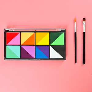 <span class=keywords><strong>Kit</strong></span> de peinture pour le visage pour enfants, à base de plantes naturelles et sans danger, avec palette de peinture, <span class=keywords><strong>maquillage</strong></span> pour le visage et le corps soluble dans l'eau, pour anniversaire, carnaval, cosplay - Product Image 2