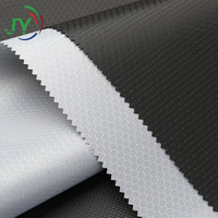 Tissu Oxford Ripstop Hexagonal Tissé 100% Nylon 40D 60GSM Personnalisé Enduit PU Imperméable pour Veste d'Extérieur, Imperméable et Sac à Dos