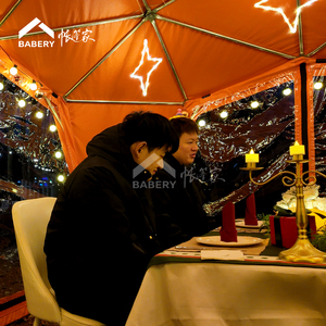 Lều mái vòm bốn mùa sang trọng hiện đại có thể tùy chỉnh để sử dụng thương mại-sự kiện & glamping đã sẵn sàng - Product Image 4