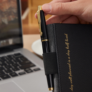 Cổ điển A5 da mềm Tạp Chí tùy chỉnh in logo bìa cứng phong cách giấy hàng ngày máy tính xách tay - Product Image 5