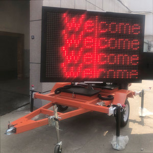 Biển Báo Di Chuyển Bảng Hiển Thị Ma Trận Led Mở Bảng Thông Báo Biến Đổi Di Động VMS - Product Image 3