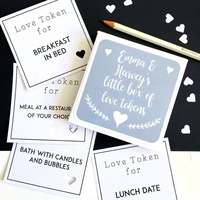 Boîte de nuit en papier pour ami et famille, idée de cartes, cadeau d'anniversaire, envoi gratuit