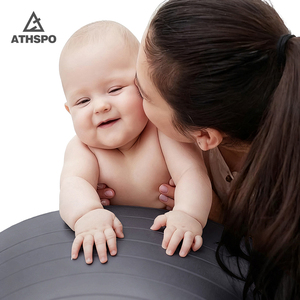 Tùy Chỉnh Kích Thước Tập Thể Dục Bóng Cân Bằng Tập Thể Dục Phòng Tập Thể Dục Chống Burst Sinh Thái Thân Thiện Với Yoga Pilates Bóng - Product Image 5