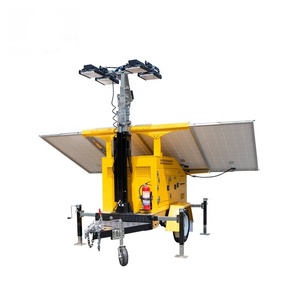 เสาไฟโซลาร์เซลล์ DC24V พร้อมเครื่องกำเนิดไฟฟ้าดีเซลหรือเบนซินสำรอง - Product Image 1