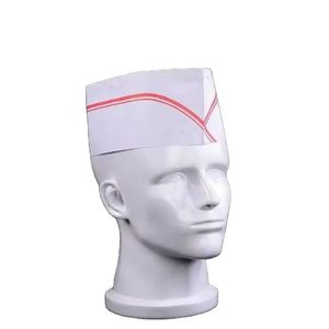 Gorra de chef redonda alta ajustable de 60g Sombrero de chef de fibra no tejida del proveedor de China - Product Image 2