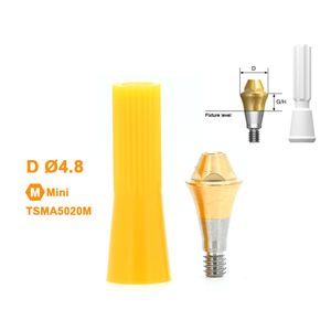 Capuchon de protection à vis de guérison pour implant dentaire à angle droit compatible avec OSSTEM - Product Image 1