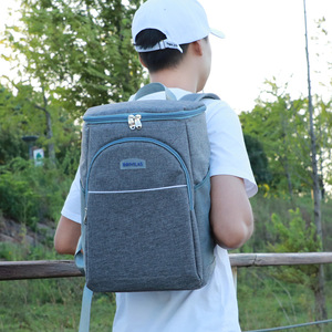 Insulated Cooler Backpack 24L Portable Picnic Bag With Thickened Aluminum Foil For Outdoor Use - Product Image 2