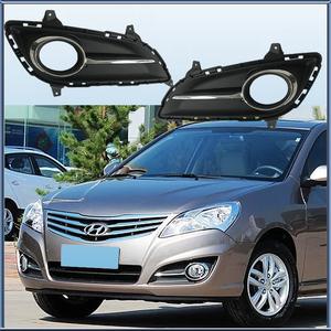 Cubierta de faro antiniebla para Hyundai Elantra 2011, material PC, embellecedor de luz delantera - Product Image 3