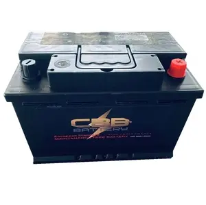 57539MF 12V 75Ah Europe Car Battery DIN75 automotive battery