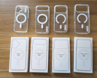 Coque de téléphone transparente magnétique en PC rigide pour iPhone 18 17 Pro Max, compatible avec la charge sans fil, protection antichoc – Offre Spéciale