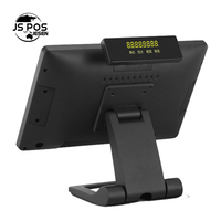 Jesen 15 pouces 15.6 pouces en alliage d'aluminium POS dispositif J6412 N97 N100 processeur Windows caisse enregistreuse équipement de paiement pour caissiers