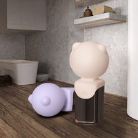 Masseur corporel miniature S-HANDE en forme d'ours avec commande filaire manuelle et garantie d'un an pour femmes