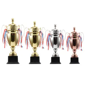 2023 World Popular Hot Sell Metal Crown Large Size trophy Cup golf club tournament champion award trophy metal trophy Award