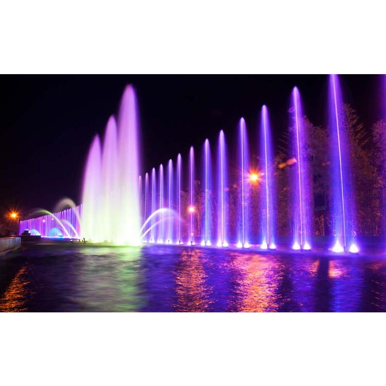 Factory Direct Custom Outdoor Indoor Musical Dancing Water Fountain Lighting Show with LED RGB Light for Park Mall Hotel