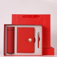 Set de Regalo Corporativo de Lujo con Logotipo Personalizado, Recuerdo de Boda VIP para Oficina, Regalo para Invitados, Novedoso Artículo de Marketing para Relaciones, Tamaño A5, Grabado en Relieve