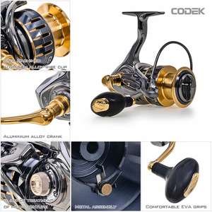 All Metal Wire Cup Angel rolle GX1000-5000Series Max <span class=keywords><strong>Drag</strong></span> 7,5 kg Spinning Angel rad Sea Reel Fishing Spinning Reel - Product Image 2