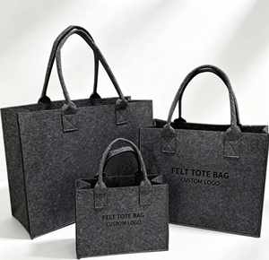 Single Front Divided Pocket Cotton Canvas <b>Medium</b> Flat Profile Long Thin Shoulder Strap <b>Tote</b> <b>Bag</b> for Library Book Carrying - Product Image 5