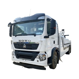 HOWO TX 6x4 25 Tonnes Grue de dépannage à flèche et sur roues pour l'entretien urbain et le récupération de véhicules en bord de route - Product Image 1