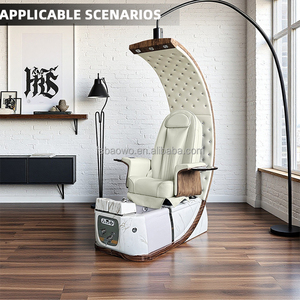 Полумесяц Королевский трон прочный ацетон устойчивый лучший педикюр массажное кресло профессиональные педикюрные стулья роскошь для мастера - Product Image 6