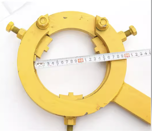 Hot Selling HongWang Yellow Hydraulic Cylinder Head Torque <b>Spanner</b> Wrench Hex Excavator E60B E120B E200B SY60 SY120 1 Year - Product Image 1