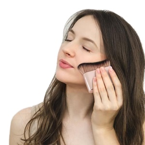 Brochas de Maquillaje de Base Suave con Logotipo Personalizado de Alta Calidad 2024, Pelo Sintético para Rostro y Cuerpo, Marca Privada - Product Image 6