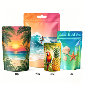 Custom Print <b>Black</b> Mylar Stand Ziplock Pouch Resealable Sealable Durable Plastic <b>Bag</b> Gold Foil Stamping Low <b>Small</b> Business Milk - Product Image 3