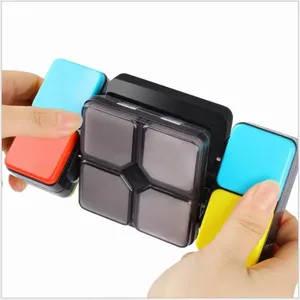 Music Magic Cube Changeable Intelligent Led Light Educational Electronic For Children,Anti Stress Handheld Memory Game Toy