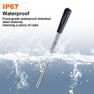 Yeni gerçek kablosuz et termometresi akıllı BT uygulaması barbekü sıcaklıklarını izler - Product Image 5