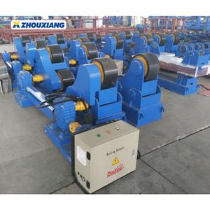 Rotateur de tuyaux pour soudage de navires conventionnels réglable Zhouxiang 6t-500t, certifié CE ISO, 220-470V 2x5.5KW, assistant de soudage - Product Image 3