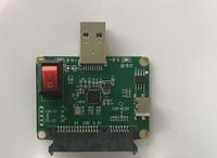 Carte adaptateur Hongyuan Chip ASM1153E SATA vers USB 3.0, outil de déverrouillage SSD pour la production en série
