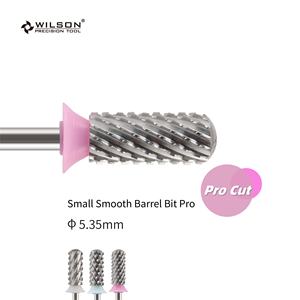 5.35mm petit foret à baril lisse PRO (coupe pro) foret à ongles en gros 5XC 4XC 3XC carbure limes de fraisage de salon de manucure outil électrique - Product Image 1