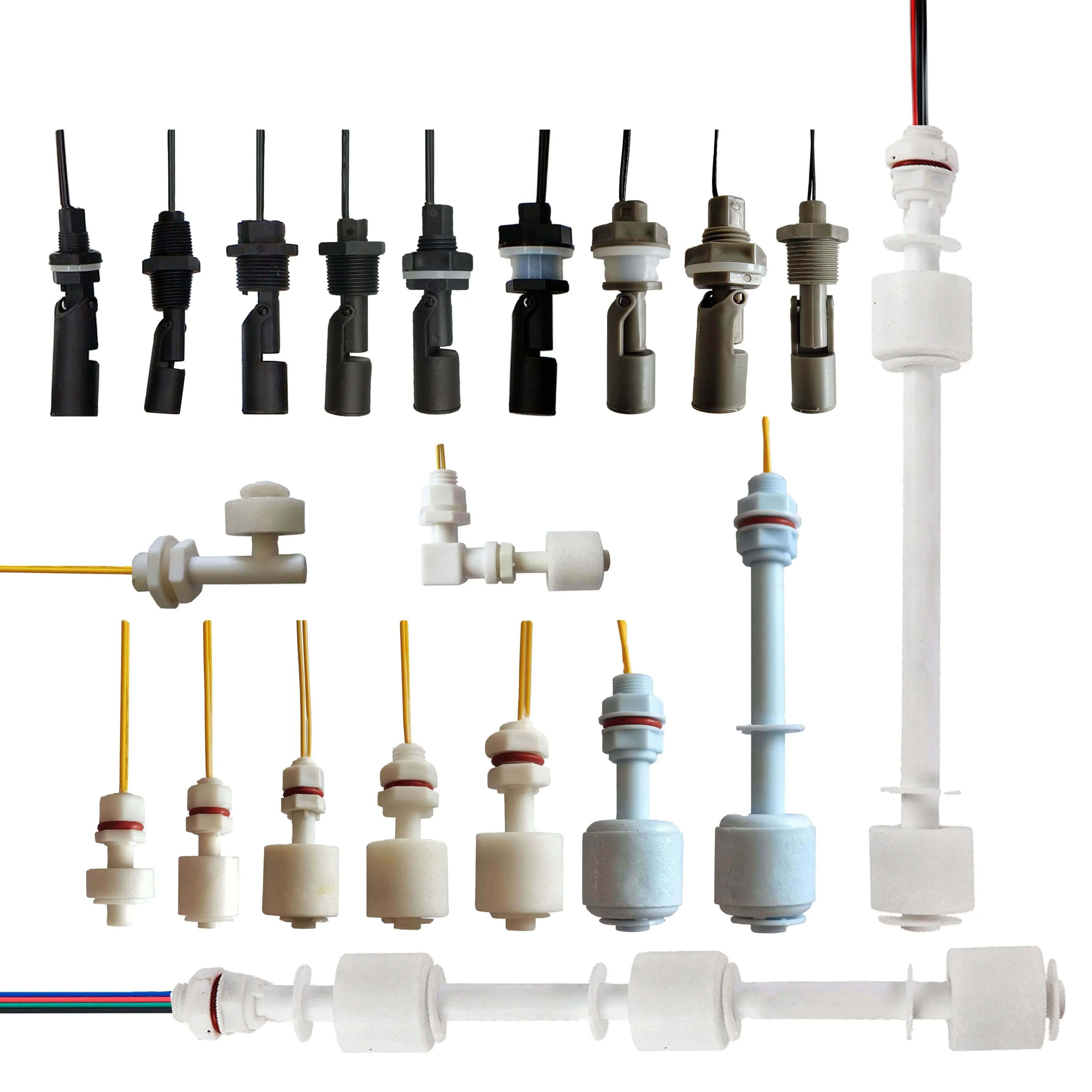 Esmfs interruptor flutuador do tanque de água, sensor de nível líquido do oem com 10w