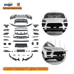 Paraurti Anteriore GUGO per <span class=keywords><strong>Porsche</strong></span> <span class=keywords><strong>Macan</strong></span> 2018-2021, Stile OE, Ricambio Aftermarket, Parti Carrozzeria <span class=keywords><strong>Auto</strong></span> SUV - Product Image 1