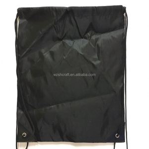 OEM Black <b>Drawstring</b> Shoe <b>Bag</b> Waterproof <b>Drawstring</b> <b>Bag</b> Blank <b>Drawstring</b> <b>Bag</b> Custom Logo - Product Image 2