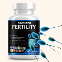 Meilleures ventes : Compléments de fertilité multivitaminés pour hommes à base de fer, CoQ10 et racine de manioc, pour adultes, marque privée